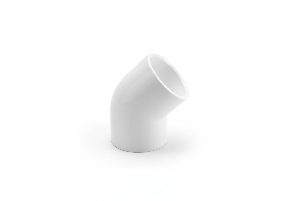 PVC ELBOW 45 DEG 40 MM