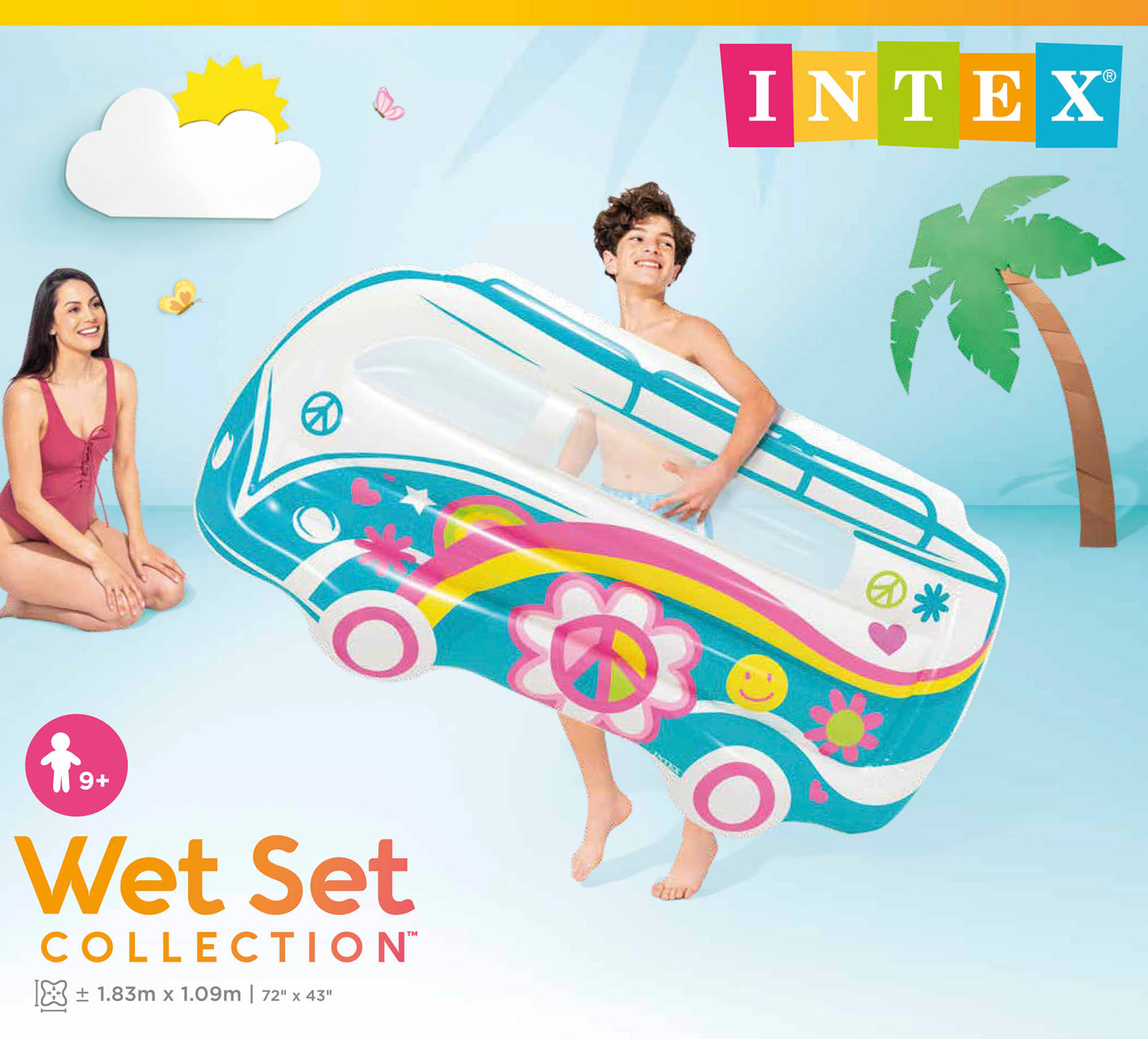 POOL TOY GROOVY VAN FLOAT