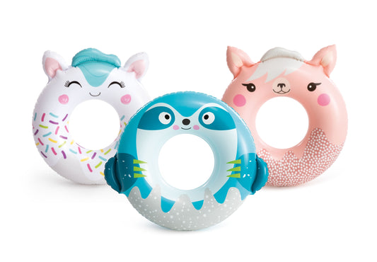 POOL TOY CUTE ANIMAL TUBE (AGE 8+)